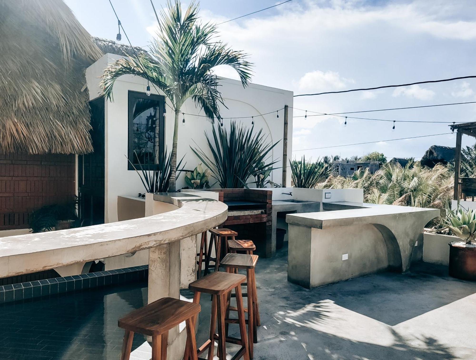 Caracola Boutique Hostel El Paredón Buena Vista エクステリア 写真